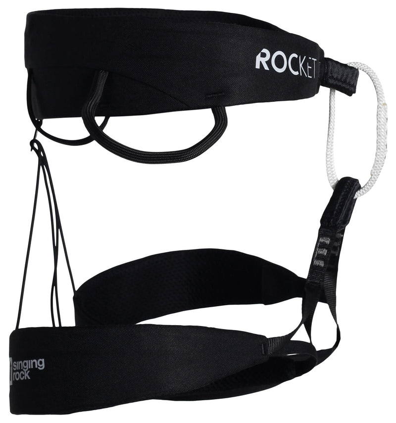 Load image into Gallery viewer, Singing Rock Rocket-Xs Black: Lightweight and Durable Climbing Harness