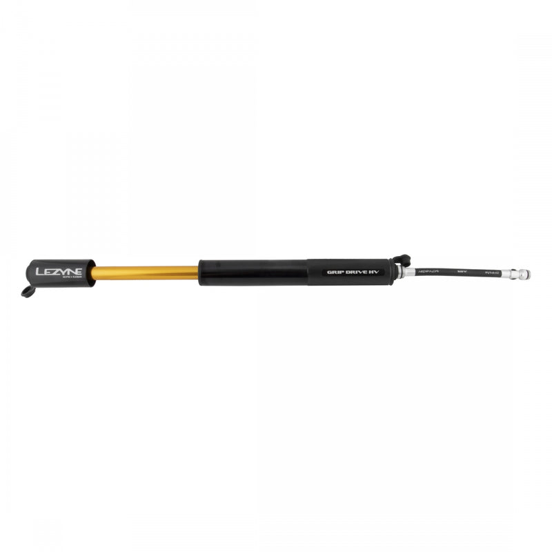 Load image into Gallery viewer, Lezyne Grip Drive HV Frame Pump MD - Black Superior Durability, Minimal Weight