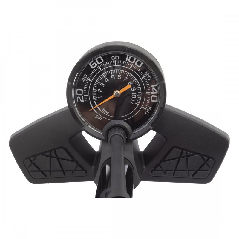 Load image into Gallery viewer, Origin8 Airaid MIDI Floor Pump PV/SV 160psi Black