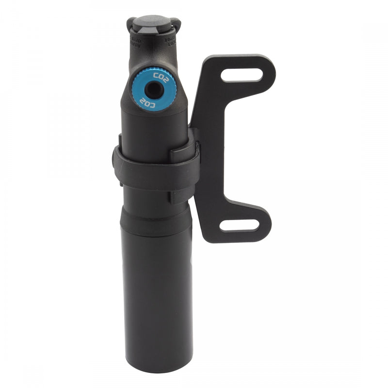 Load image into Gallery viewer, Origin8 Airaid MTB 2-in-1 CO2 Mini Pump Threaded PV Tubeless Repair Kit MTB