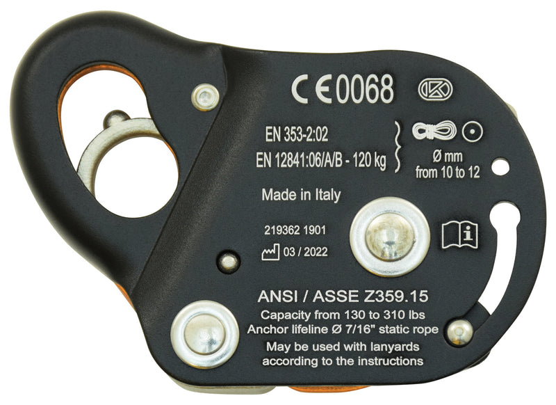 Load image into Gallery viewer, Kong Back-up Fall Arrester: ANSI Certified Rigging Safety Solution