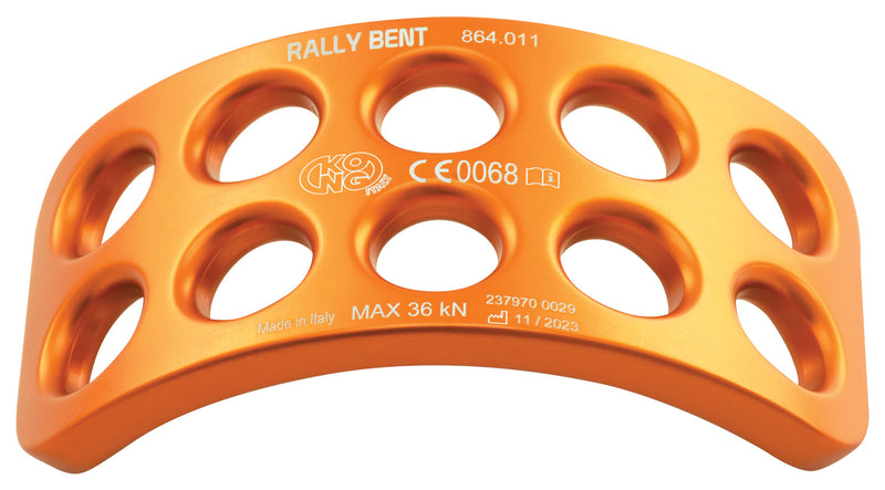 Load image into Gallery viewer, Kong Rally Bent Anchor Plate Orange
