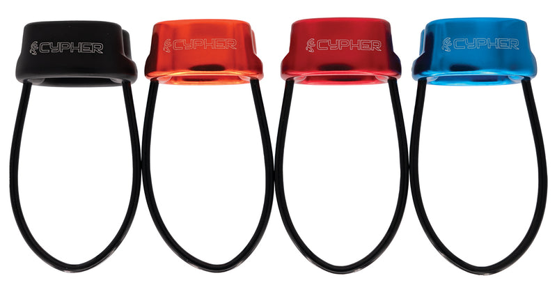 Load image into Gallery viewer, Cypher Arc Belay Device - Red: Versatile Belay & Rappel Tool