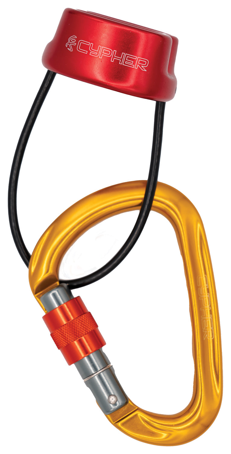 Load image into Gallery viewer, Complete Climbing Kit: Cypher Arc Belay Device with Iris HMS Kit