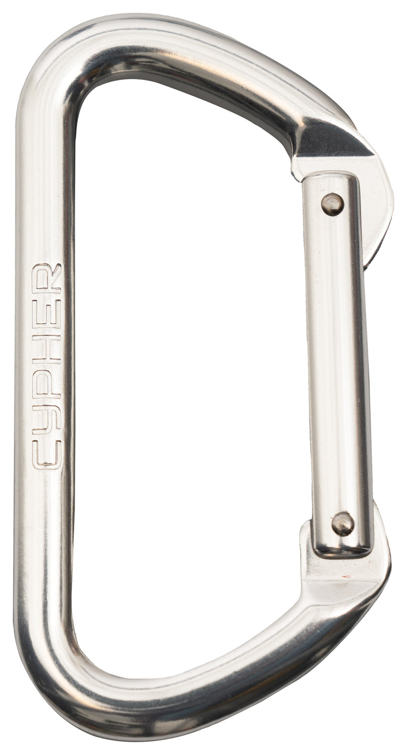 Load image into Gallery viewer, Upgrade Your Gear with Cypher Liberty Mountain 'd' Carabiners - Bright and Reliable