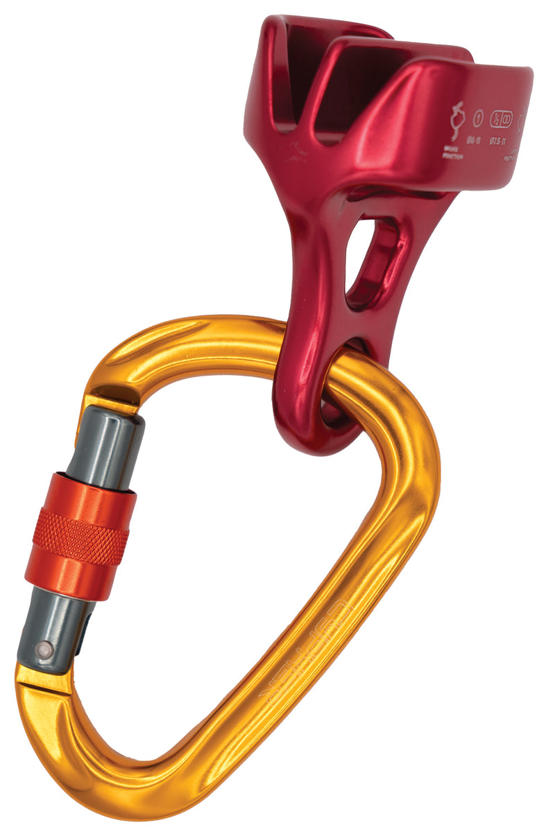 Load image into Gallery viewer, Ultimate Climbing Companion: Cypher Xf Forge Belay Red Kit Bom