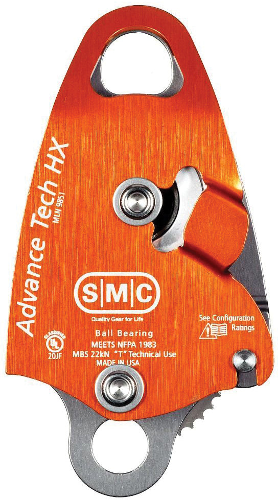 Load image into Gallery viewer, SMC Advance Tech HX Pulley - Orange: High-Quality Climbing Gear for Your Adventures
