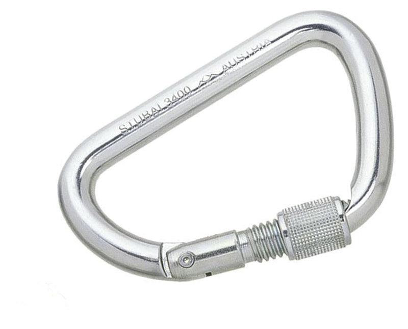 Load image into Gallery viewer, Stubai Asymmetrical D 34 Kn Steel Ice Climbing Tool with Elastomer Grip