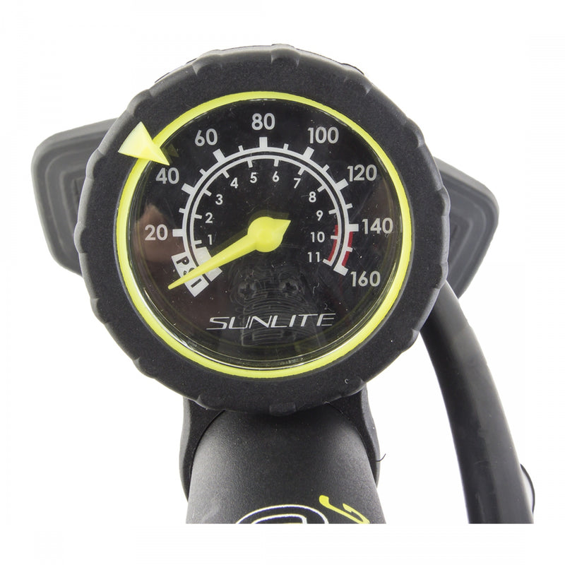 Load image into Gallery viewer, Sunlite Air Surge Comp Lite Floor PV/SV 160psi Black