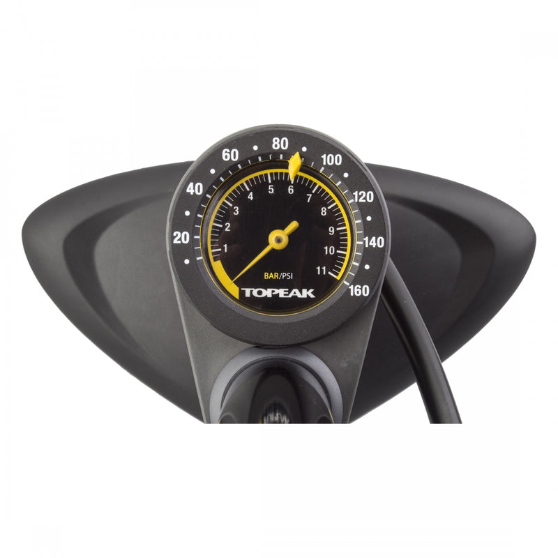 Load image into Gallery viewer, Topeak Joe Blow Max HP Floor Pump Black Bike Bicycle Air Pump Presta & Schrader