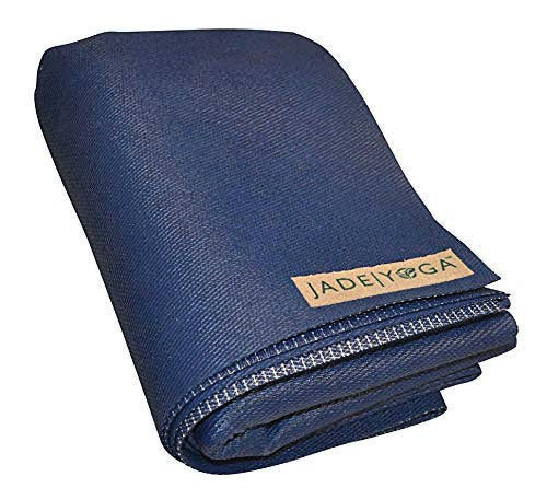 Load image into Gallery viewer, Jade Yoga Voyager Yoga Mat Voyager Midnight 24" X 68" Stretching & Massage
