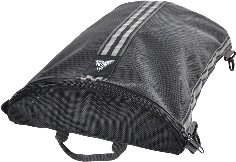 Load image into Gallery viewer, Seattle Sports Black Mesh Deck Bag - Organize Your Gear in Style!