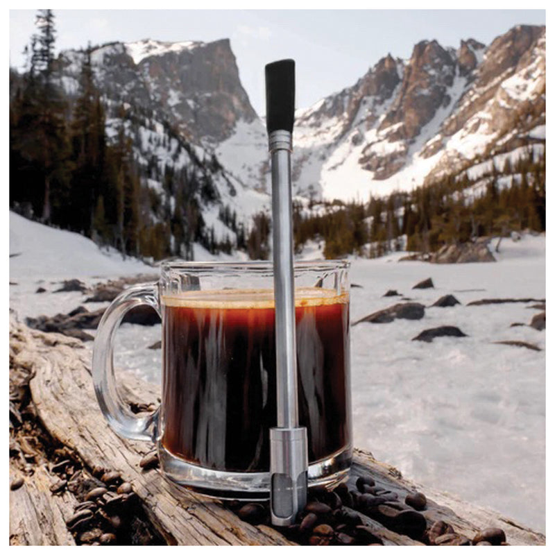 Load image into Gallery viewer, Jogo Coffee Straw in Pebble Grey - Eco-Friendly Reusable Straw for Coffee Lovers