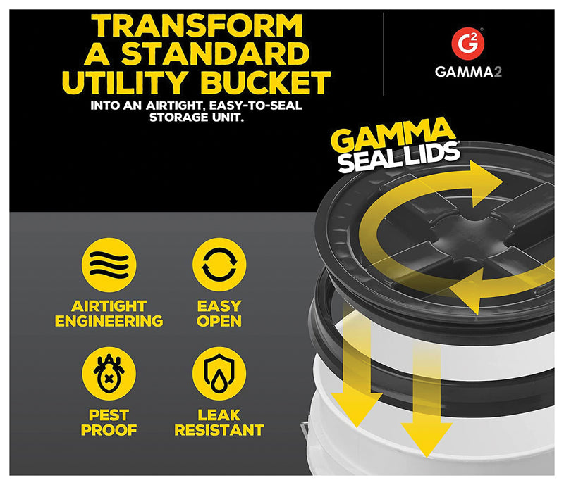 Load image into Gallery viewer, Industrial Container Gamma Seal Lid - Assorted Colors - Pack of 5