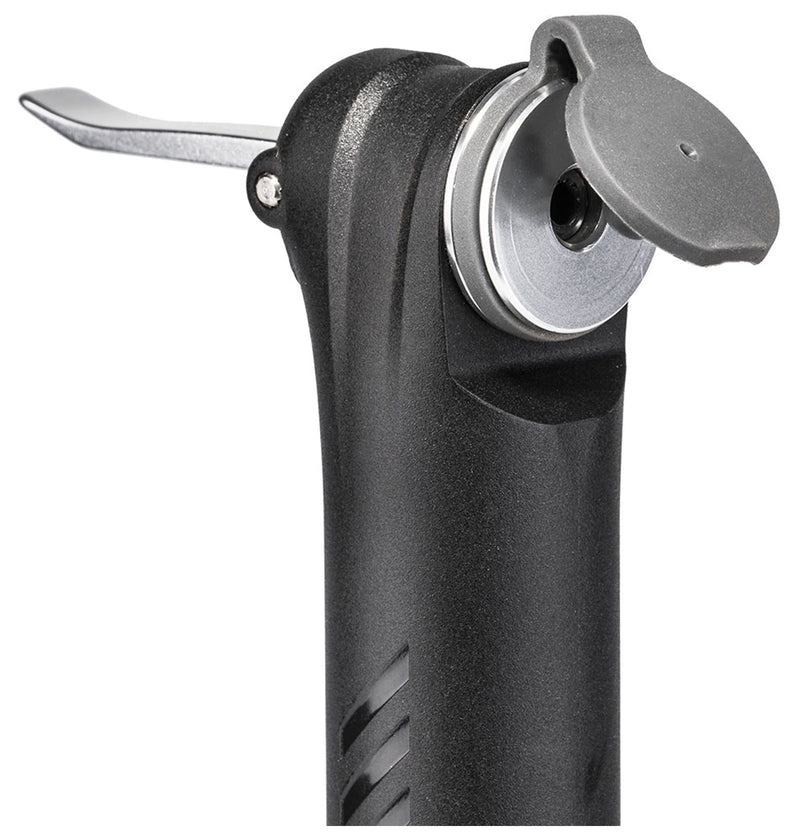 Load image into Gallery viewer, Topeak Roadie DA Dual Action Compact Road Tire Pump Presta Valve Only Black