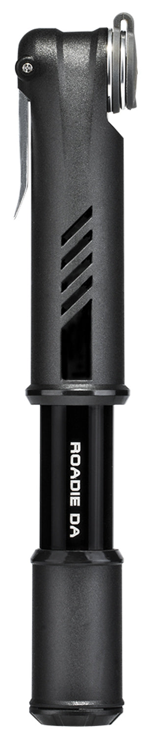 Load image into Gallery viewer, Topeak Roadie DA Dual Action Compact Road Tire Pump Presta Valve Only Black