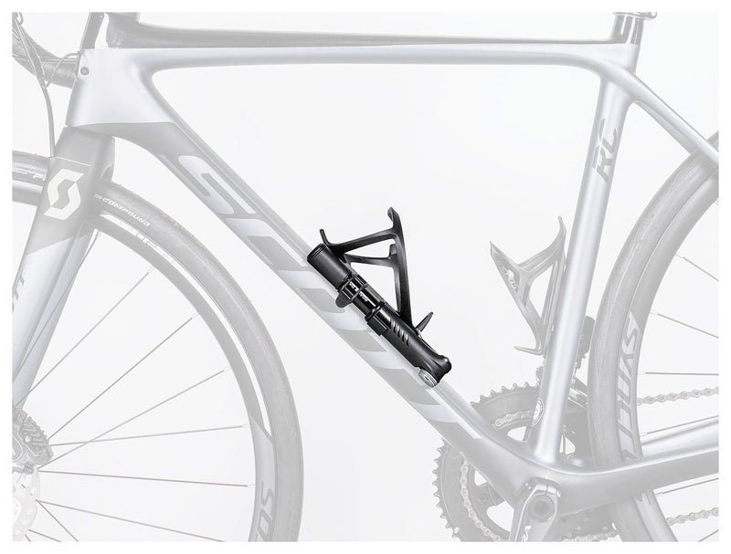 Load image into Gallery viewer, Topeak Roadie DA Dual Action Compact Road Tire Pump Presta Valve Only Black