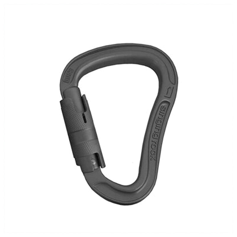 Load image into Gallery viewer, Singing Rock Bora HMS 3AL Anodized Black - Premium Climbing Carabiner for Safety and Durability