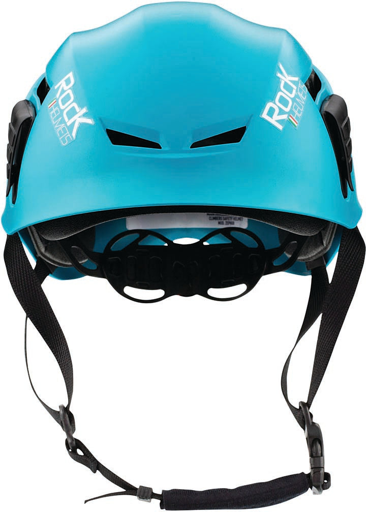 Load image into Gallery viewer, Rock Helmets Zephir Helmet - Ocean Blue: Stay Safe and Stylish on Your Adventures