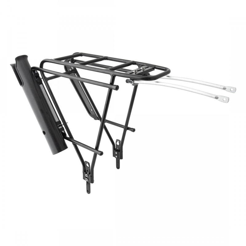 Load image into Gallery viewer, Sunlite Ramblin-Rod Rear Rack Rear Eyelet 26in thru 29in Black