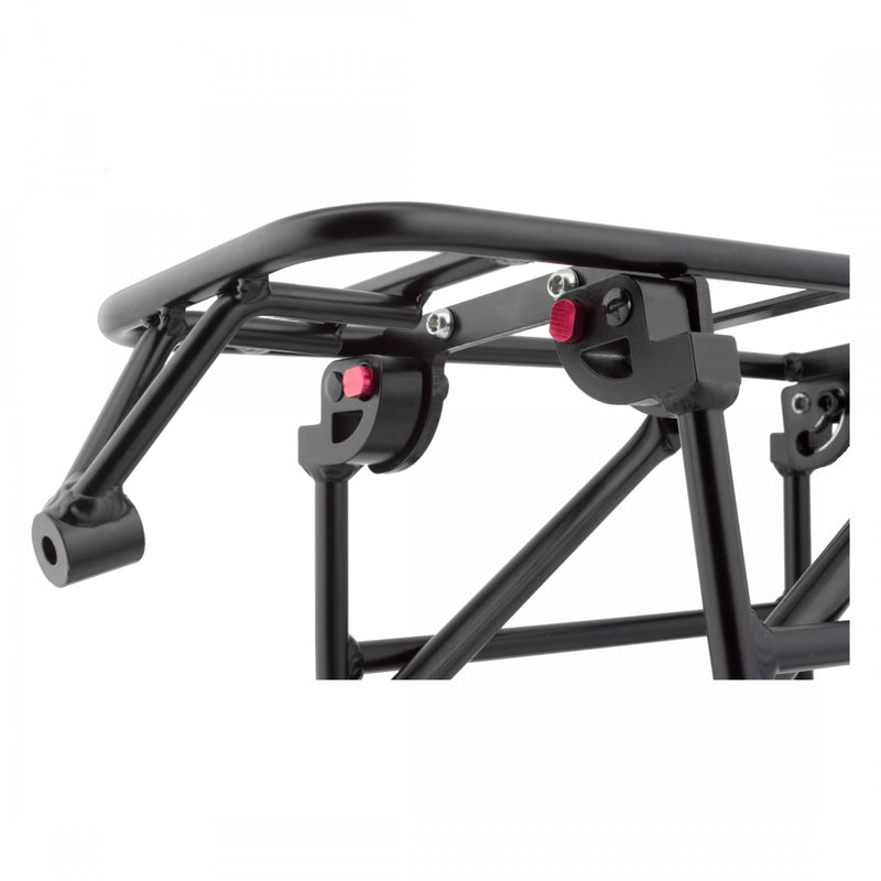 Load image into Gallery viewer, Sunlite Flip-Top Rack Front Brake Boss/Eyelet 26in thru 29in Black