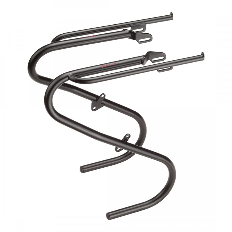 Load image into Gallery viewer, Premium Tubus Lowrider Front & Logo Evo Rear Bike Rack Bundle Durable Aluminum, Touring & Commuter Compatible