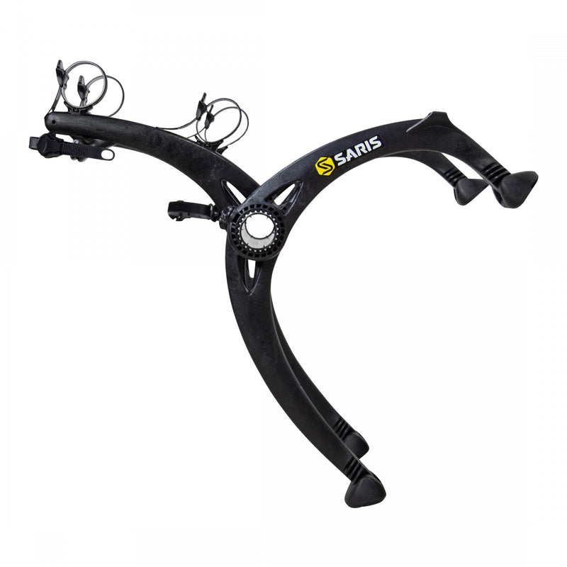 Load image into Gallery viewer, Saris Bones EX 2-Bike Trunk Rack Toptube Mount with Integrated Ratchet Straps