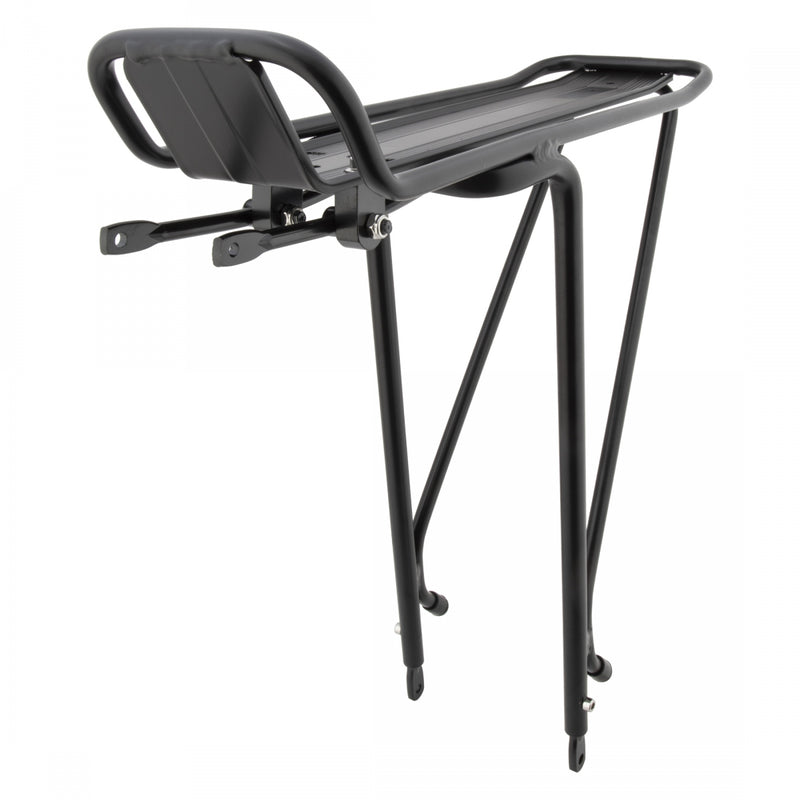 Load image into Gallery viewer, Pure Cycles Adjustable Rear Rack Rear Eyelet 27/700C Black