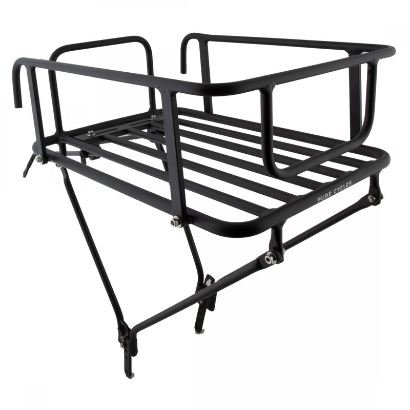 Load image into Gallery viewer, Pure Cycles Urban Rear Rack Rear Eyelet Black