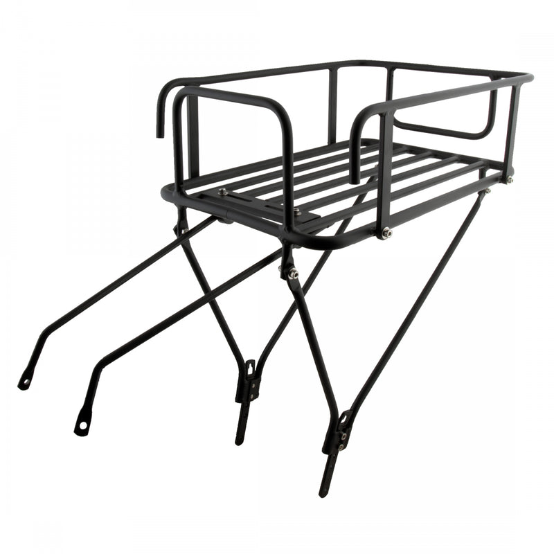 Load image into Gallery viewer, Pure Cycles Urban Rear Rack Rear Eyelet Black