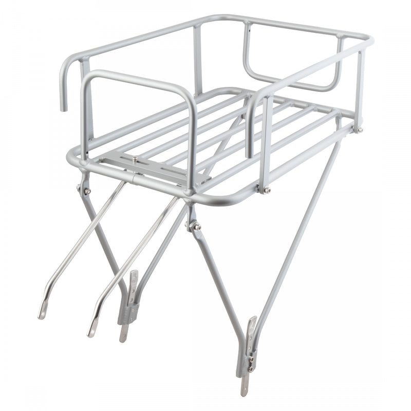 Load image into Gallery viewer, Pure Cycles Urban Rear Rack Rear Eyelet Silver