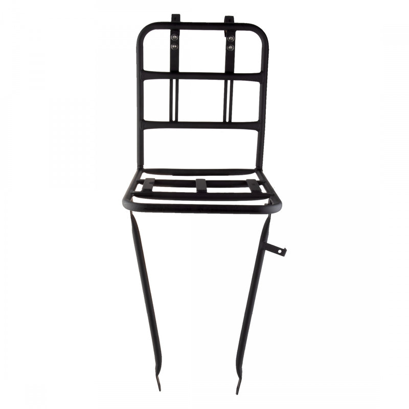 Load image into Gallery viewer, Basil Front Carrier Front Axle Mount 26`/700C Black
