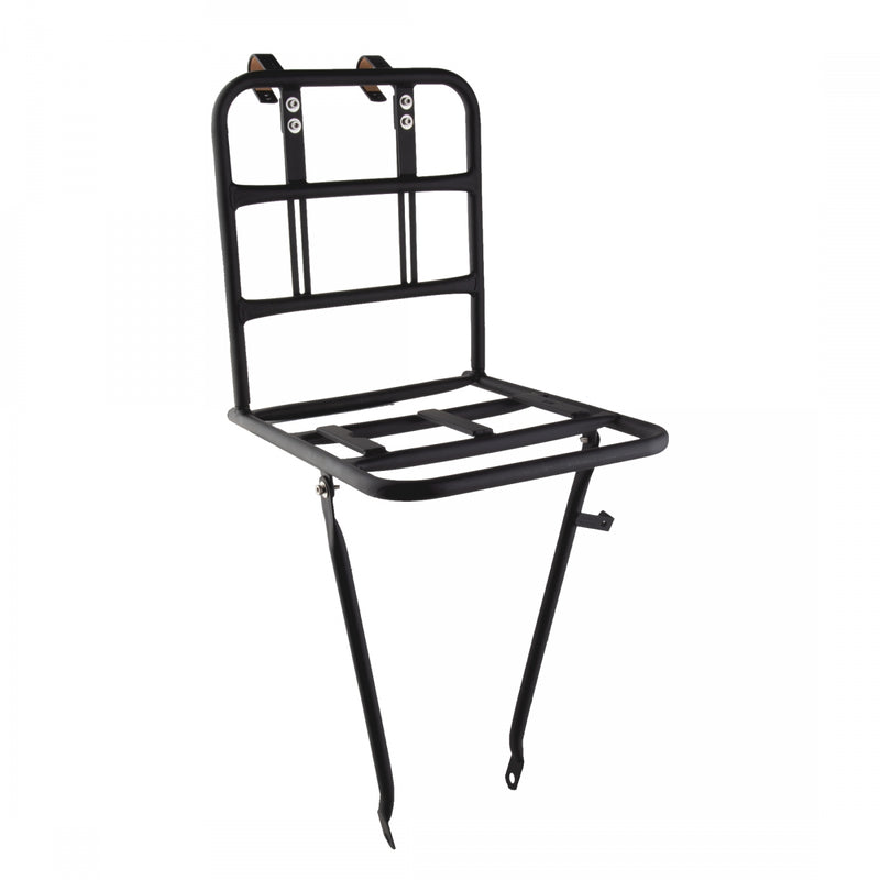 Load image into Gallery viewer, Basil Front Carrier Front Axle Mount 26`/700C Matte Black