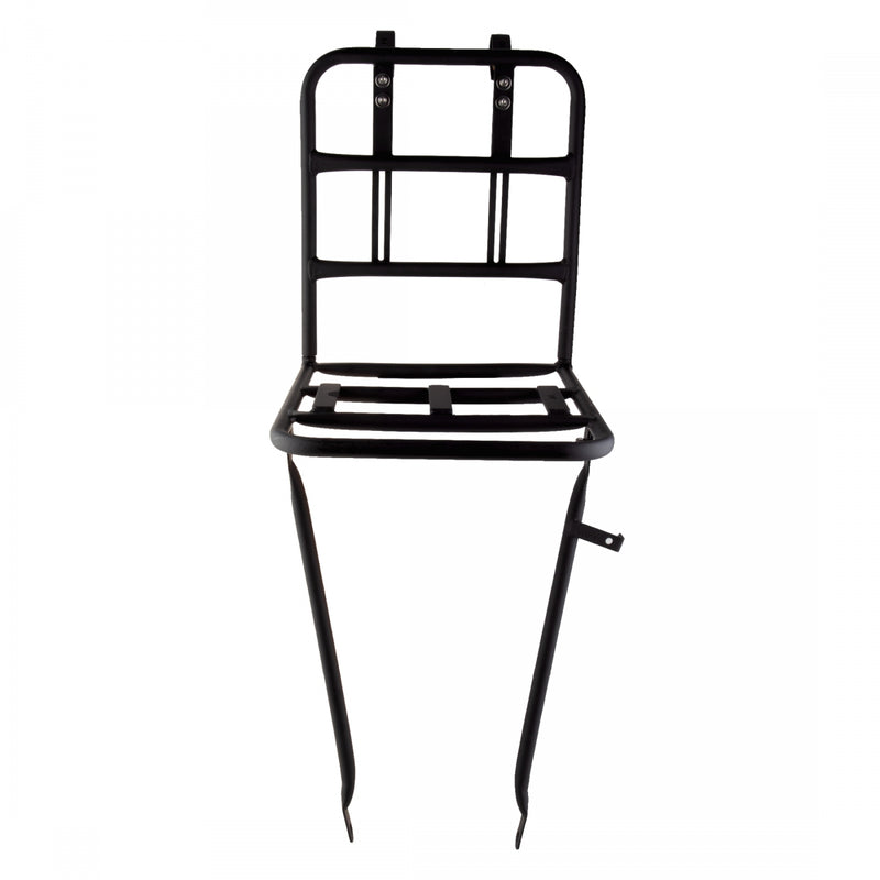 Load image into Gallery viewer, Basil Front Carrier Front Axle Mount 26`/700C Matte Black