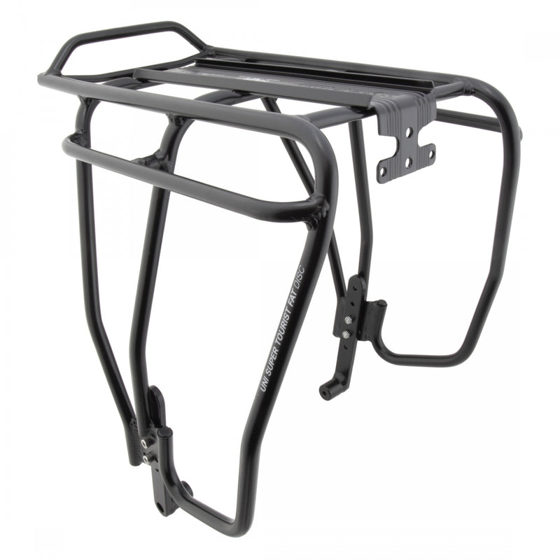 Load image into Gallery viewer, Topeak Uni Super Tourist Fat Disc Rear Rack - Fits 24-26" Fat Tires MTX 2.0 Blk