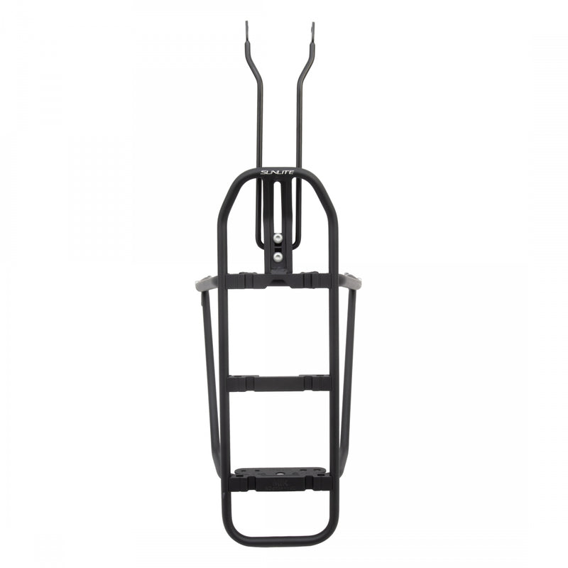 Load image into Gallery viewer, Sunlite Gold Tec Disc Rack w/MIK Rear Eyelet 26in thru 700c Disc Black