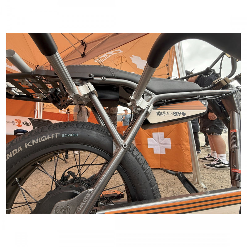 Load image into Gallery viewer, Moved By Bikes Dual Sport Racks Surfboard Carrier Bolt-on Short and Longboards Black