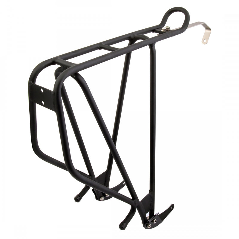 Load image into Gallery viewer, Axiom Streamliner DLX Rack Rear QR Skewer 700c Black