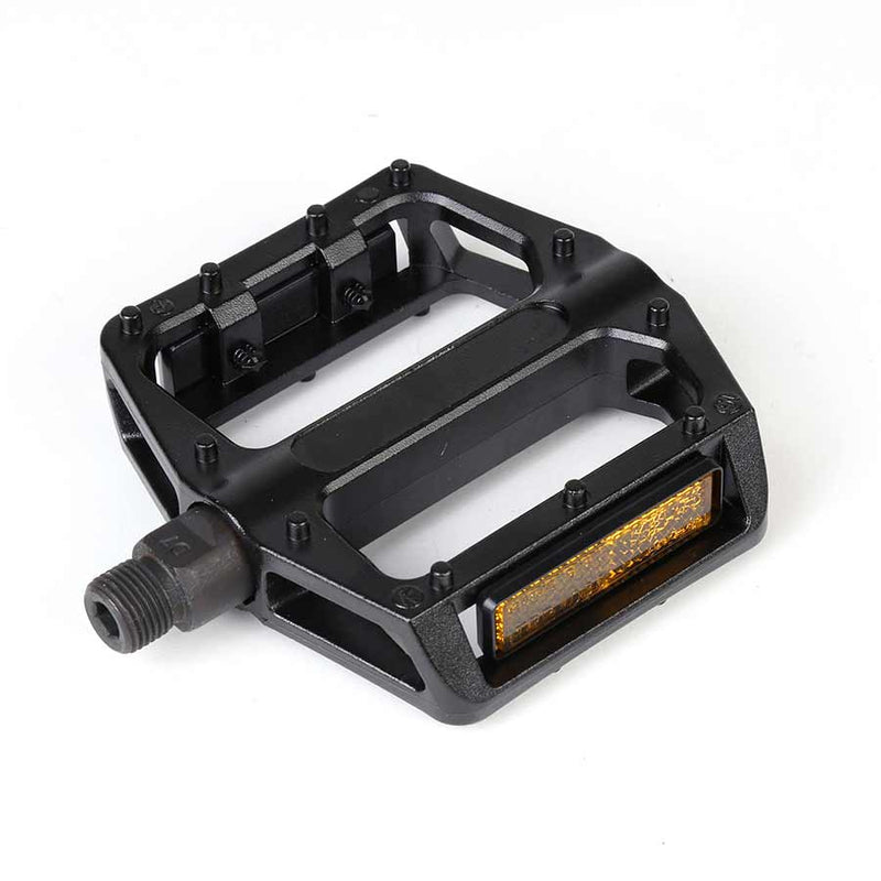 Load image into Gallery viewer, XLC Pd-M20AL Pedal 9/16 Bk Alloy Lo-Profile Platform Chome axle