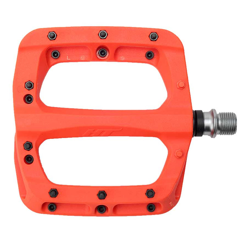 Load image into Gallery viewer, HT-Components-PA03A-Nano-P-Pedals-Flat-Platform-Pedals-Nylon-PEDL1783-Bicycle-Pedals
