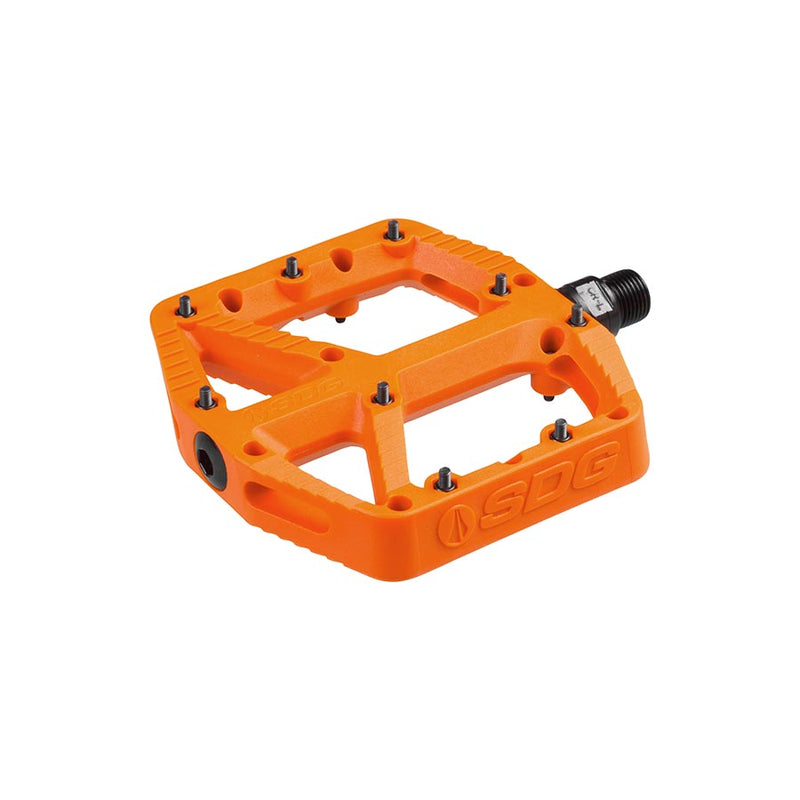 Load image into Gallery viewer, SDG-Comp-Pedals-Flat-Platform-Pedals-Composite-Chromoly-Steel-PEDL1346-Bicycle-Pedals