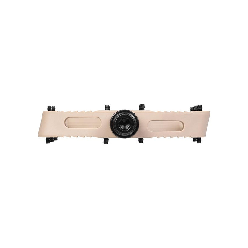 Load image into Gallery viewer, SDG Comp Platform Pedals 9/16" Chromoly Axle Composite Body Removable Pins Tan