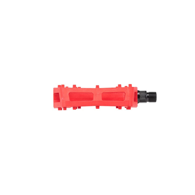 Load image into Gallery viewer, We The People Logic Platform Pedals, Body: Nylon, Spindle: Cr-Mo, 9/16'', Red, Pair
