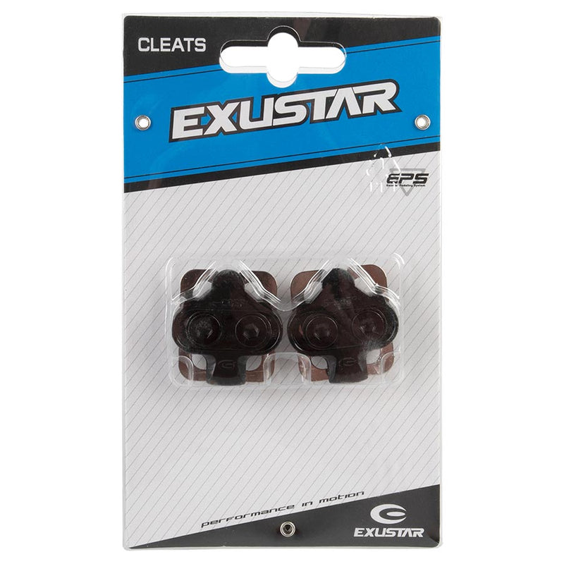 Load image into Gallery viewer, Exustar E-C05F Cleats Compatibility: SPD, Float: 6°, Black