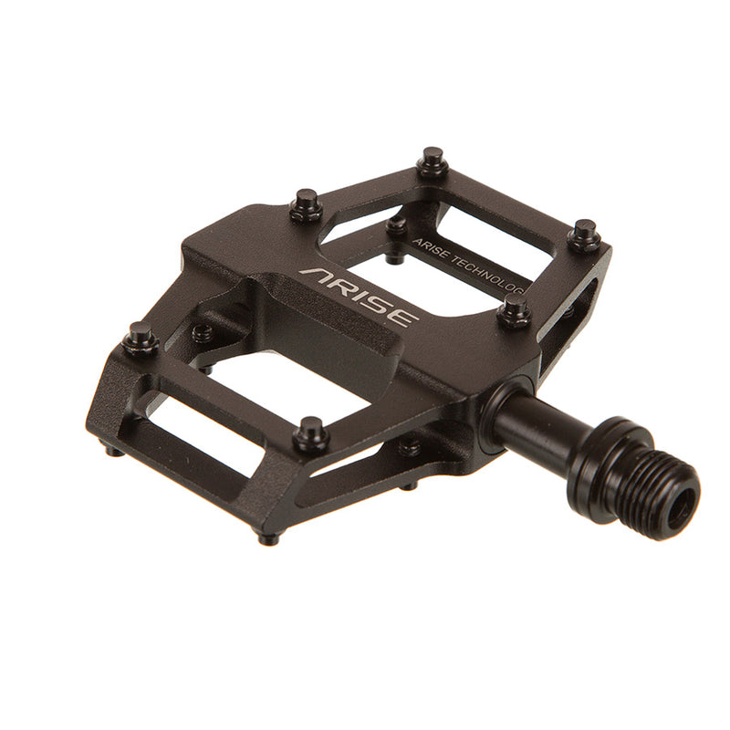 Load image into Gallery viewer, ARISE Xenon Mini alloy Platform Pedals, Body: Alloy, Spindle: Cr-Mo, 9/16'', Black, Pair