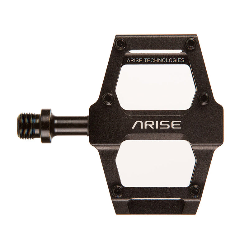 Load image into Gallery viewer, ARISE Xenon Mini alloy Platform Pedals, Body: Alloy, Spindle: Cr-Mo, 9/16'', Black, Pair