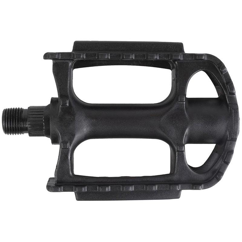 Load image into Gallery viewer, M-Wave Steady-K3 Pedals Body: Plastic, Spindle: Steel, 9/16'', Black, Pair