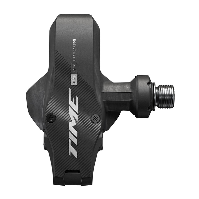 Load image into Gallery viewer, TIME XPRO 12 C1 51mm Pedals Body: Carbon, Spindle: Titanium, 9/16'', Carbon Silver, Pair