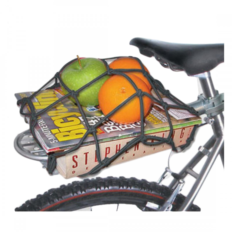 Load image into Gallery viewer, Delta Cargo Net for Bike Mounted Racks Nylon Hooks Fits Any Bicycle Rack