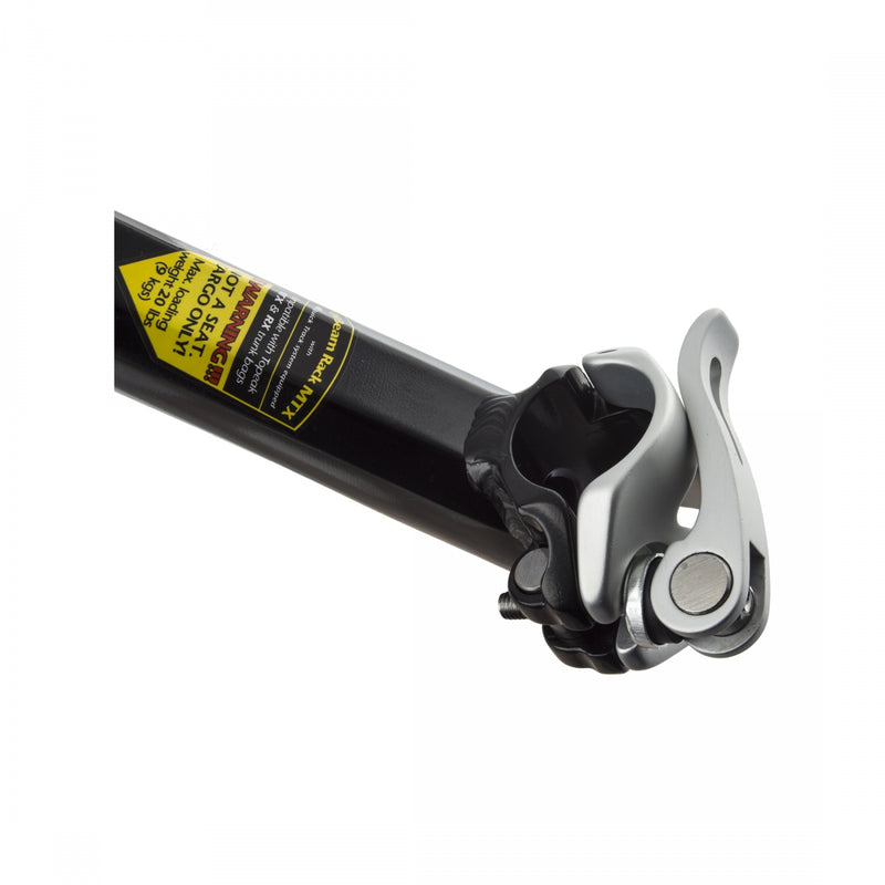 Load image into Gallery viewer, Topeak Beam Seatpost Rack MTX Black A-Type for Small Frames: Fits 25.4-31.8mm